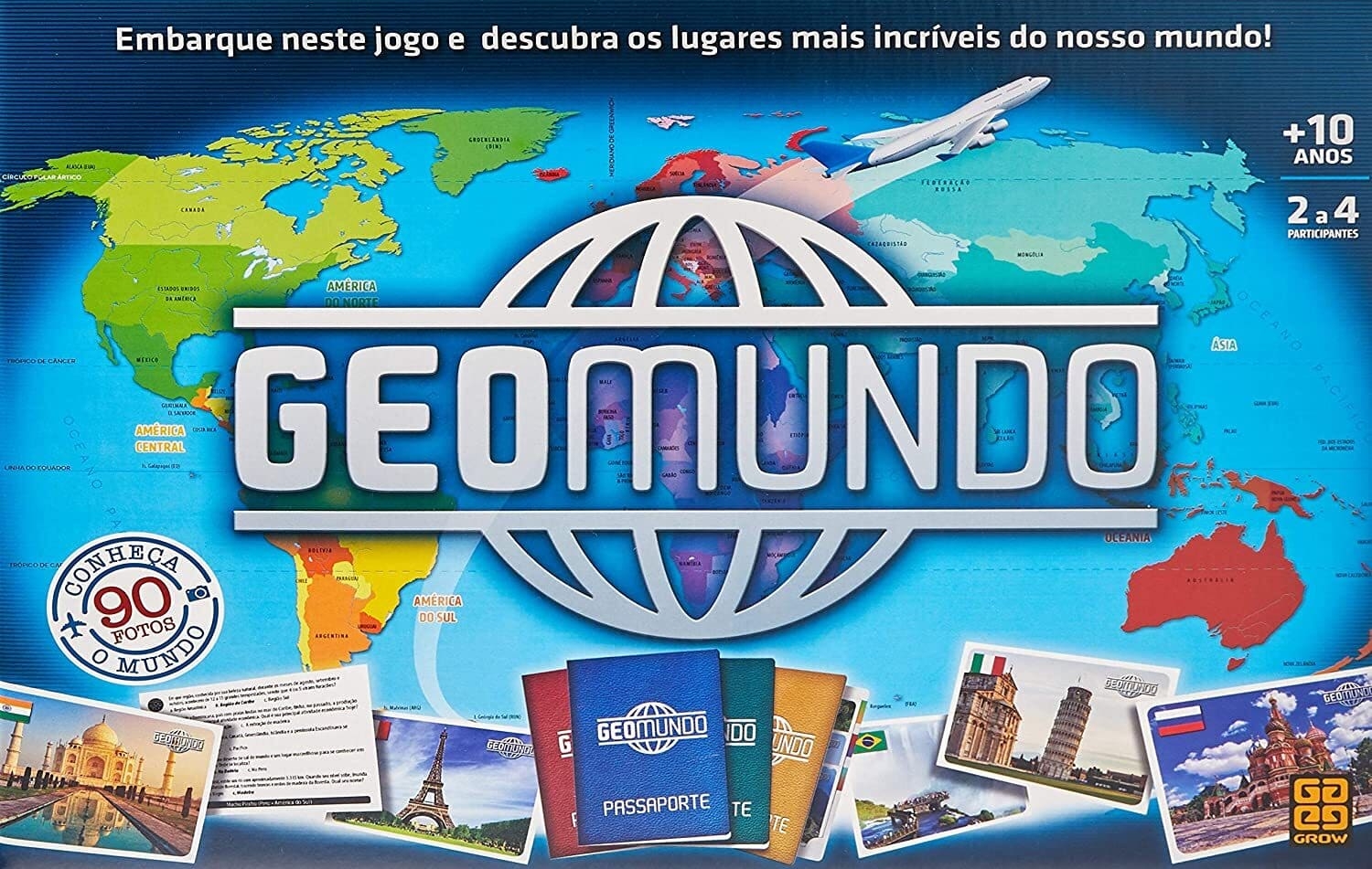 Jogo Geomundo Grow Para Aprender Geografia