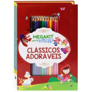 Livro - Megakit Para Colorir - Clássicos Adoráveis - Todolivro