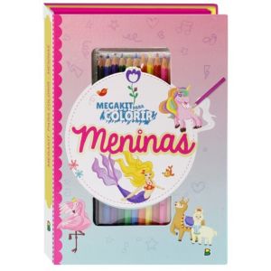 Livro - Megakit Para Colorir - Meninas - Todolivro