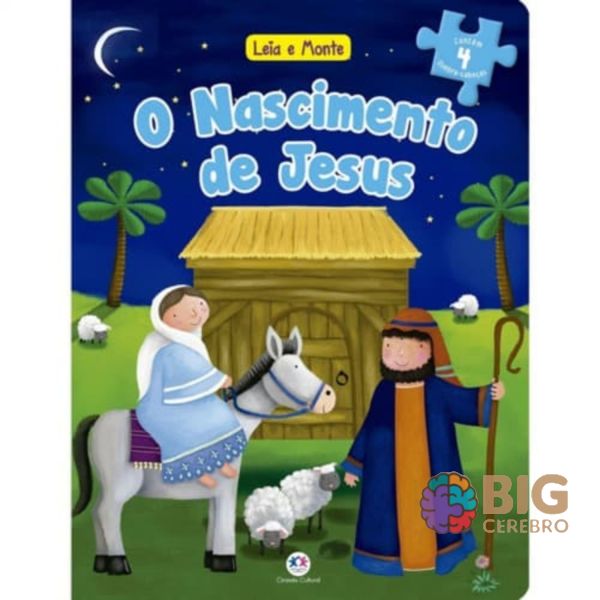 Quebra Cabeça São José Infantil - Presentear com Fé